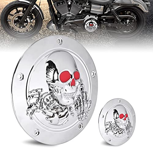 ハーレー　スカル　ダービーカバー スカル ダービーカバー ブラック - Harley Davidson | アンバー